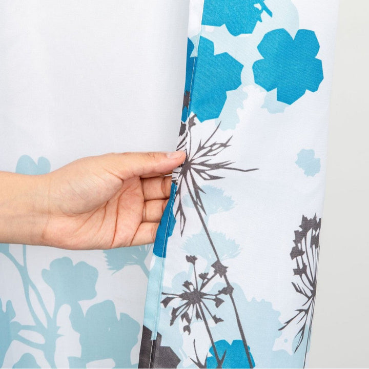Mosaic-Patterned Shower Curtain Kalsten