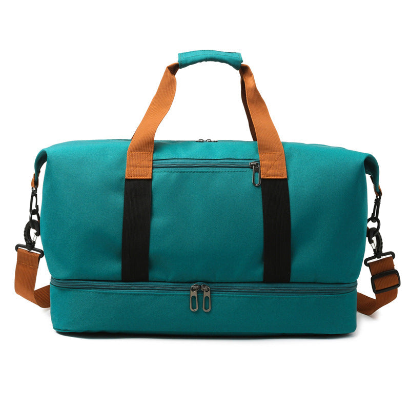 Sporty Travel Bag with Multifunctional Compartments Kalsten