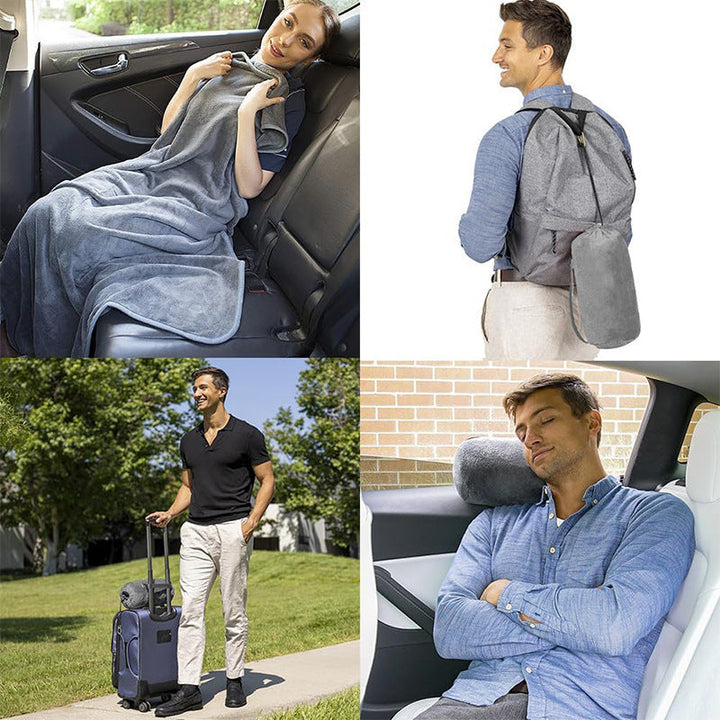 Women's Portable Microfiber Blanket Kalsten
