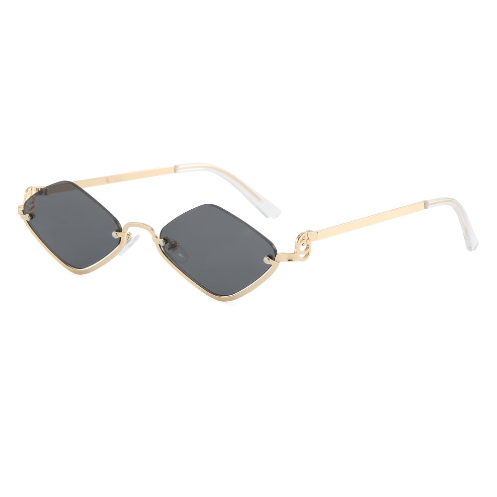Women's fashionable square sunglasses with luxurious metal frame Kalsten