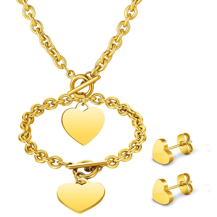 Heart-Inspired Jewelry Set Kalsten