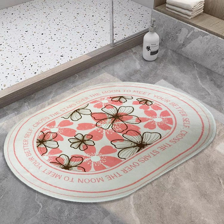 Abstract Inspirational Bathroom Mat Kalsten