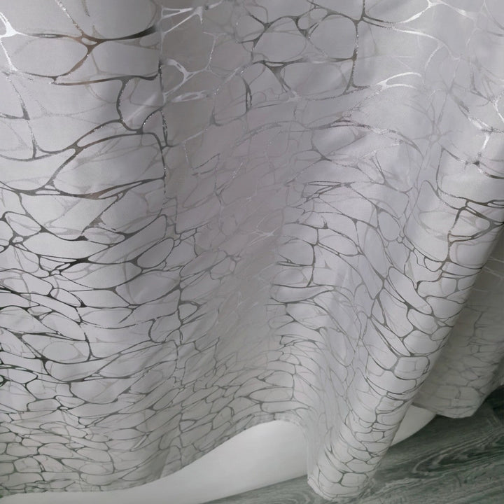 Elegant Textured Shower Curtain Kalsten