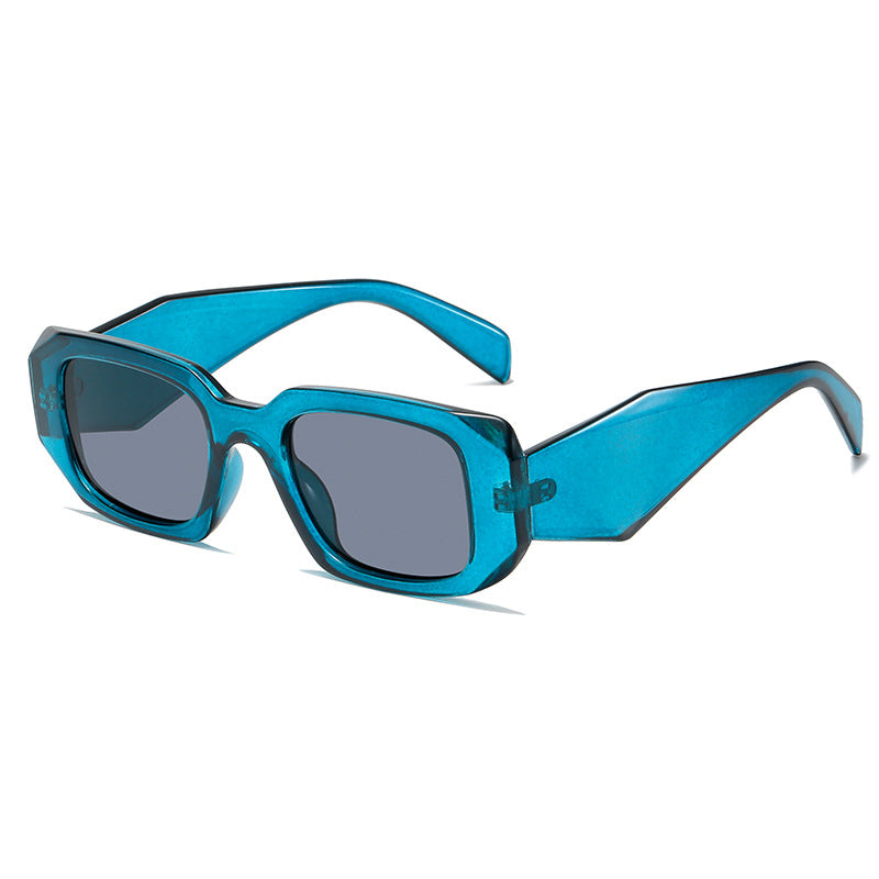 Women’s square designer sunglasses with modern accented frame Kalsten