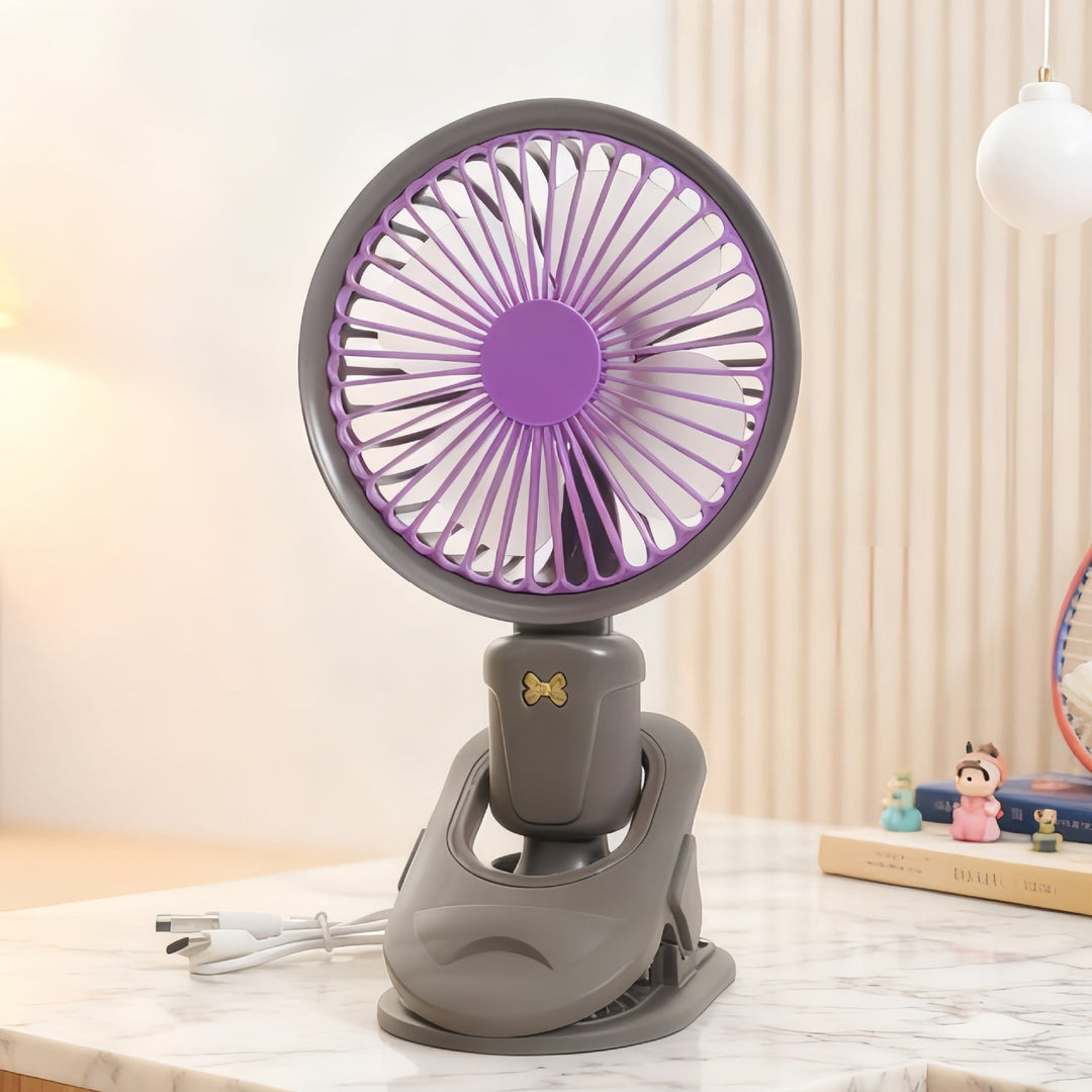 Unisex table fan with practical clip Kalsten