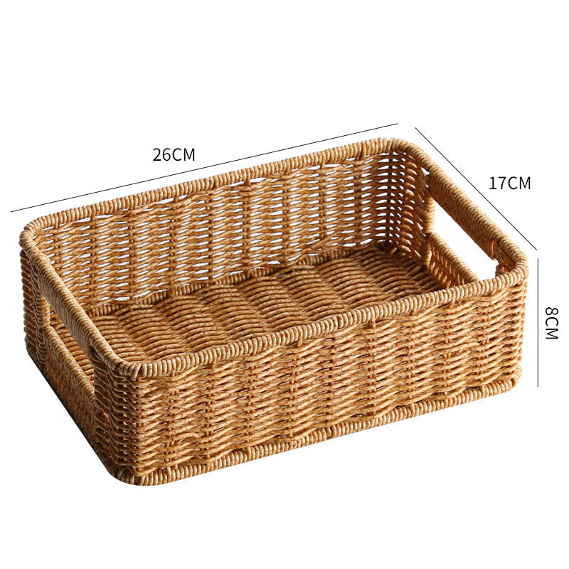 Unisex Practical Storage Basket made of Woven Material Kalsten