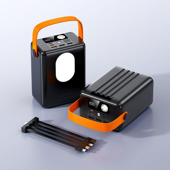 Portable power bank with integrated LED light and multifunctional design Kalsten