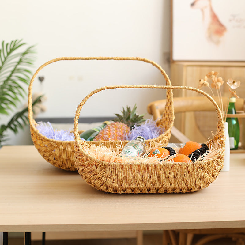 Artisan Woven Serving Basket Kalsten