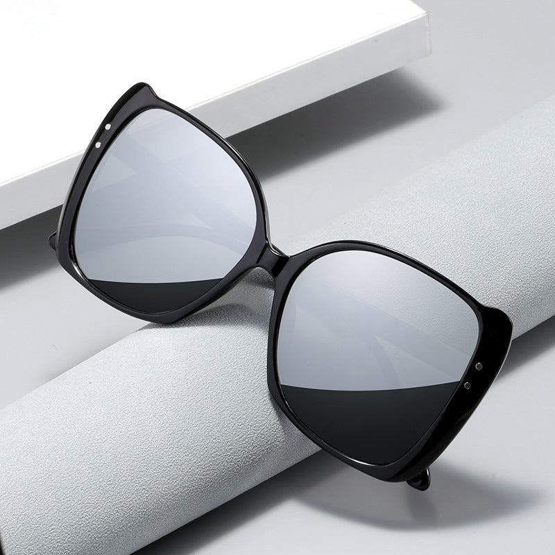 Women oversized sunglasses with brown gradient Kalsten