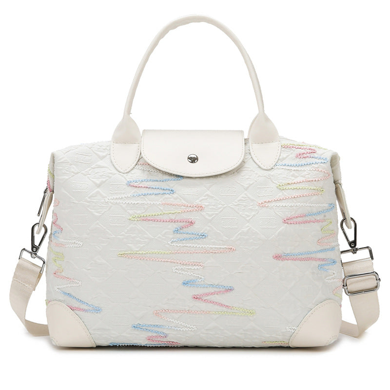 Fashionable Travel Bag With Multifunctional Storage Compartments Kalsten