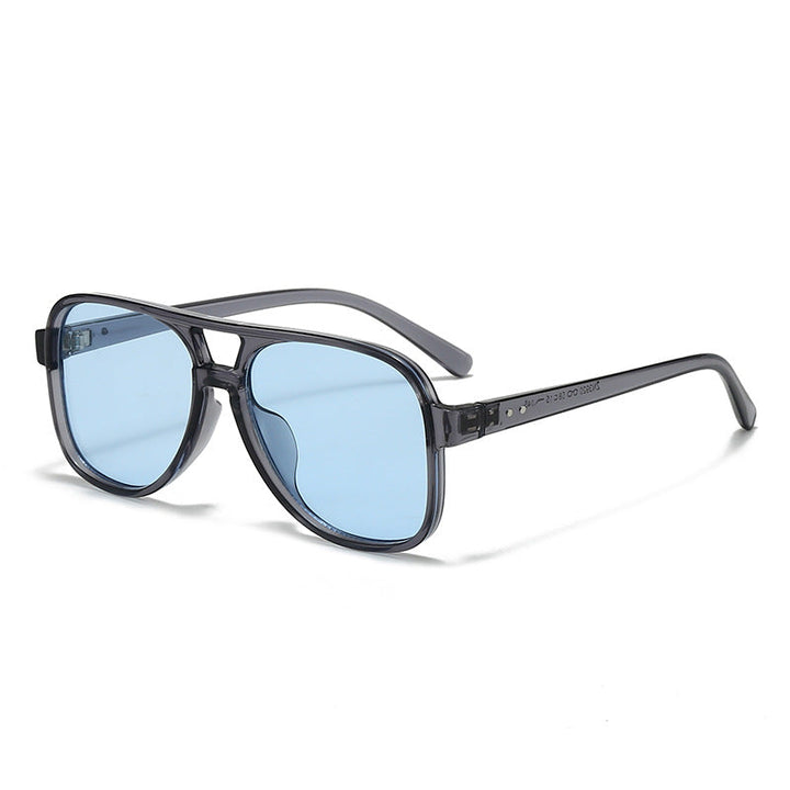 Men's Oversized Transparent Square Glasses Kalsten