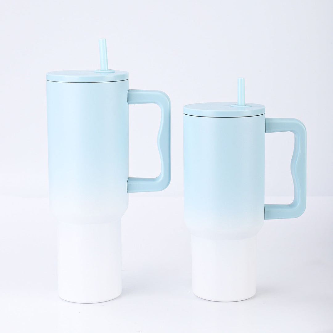 Women's High-Quality Insulated Mug with Integrated Straw Kalsten