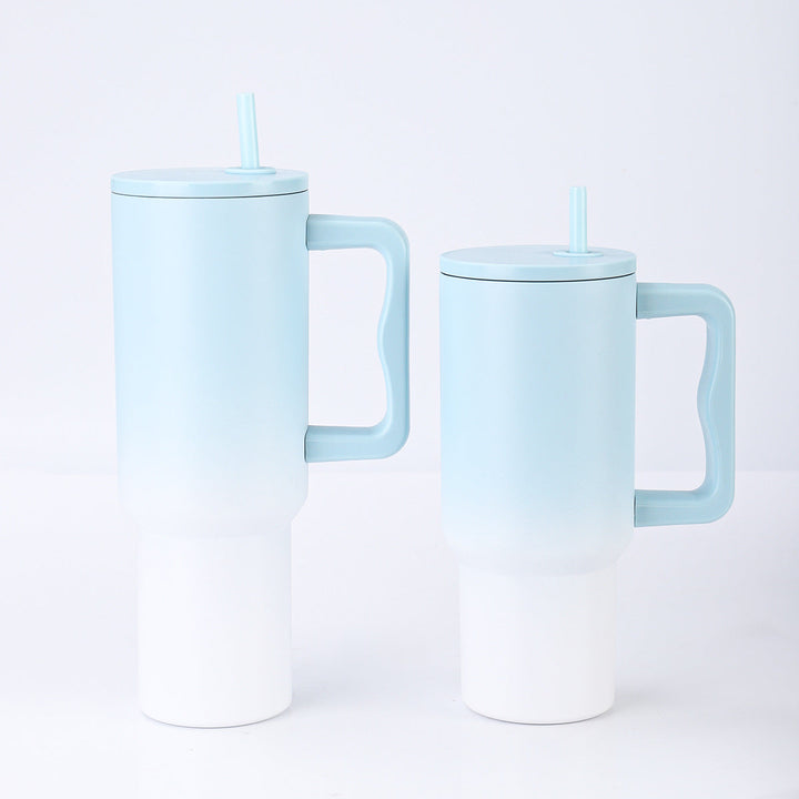 Women's High-Quality Insulated Mug with Integrated Straw Kalsten