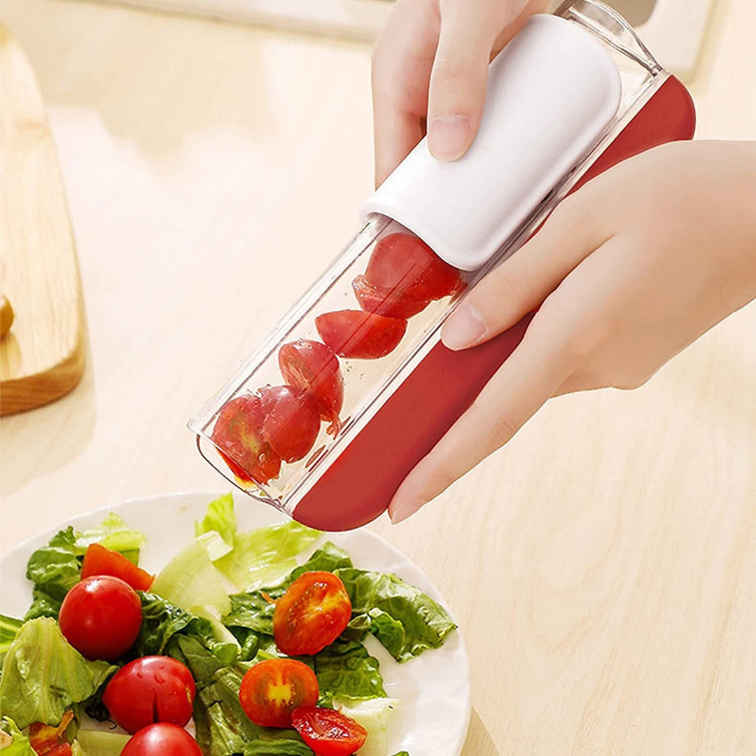 Compact Handheld Grape De-Stemmer And Cherry Pitter Fruit Preparation Tool