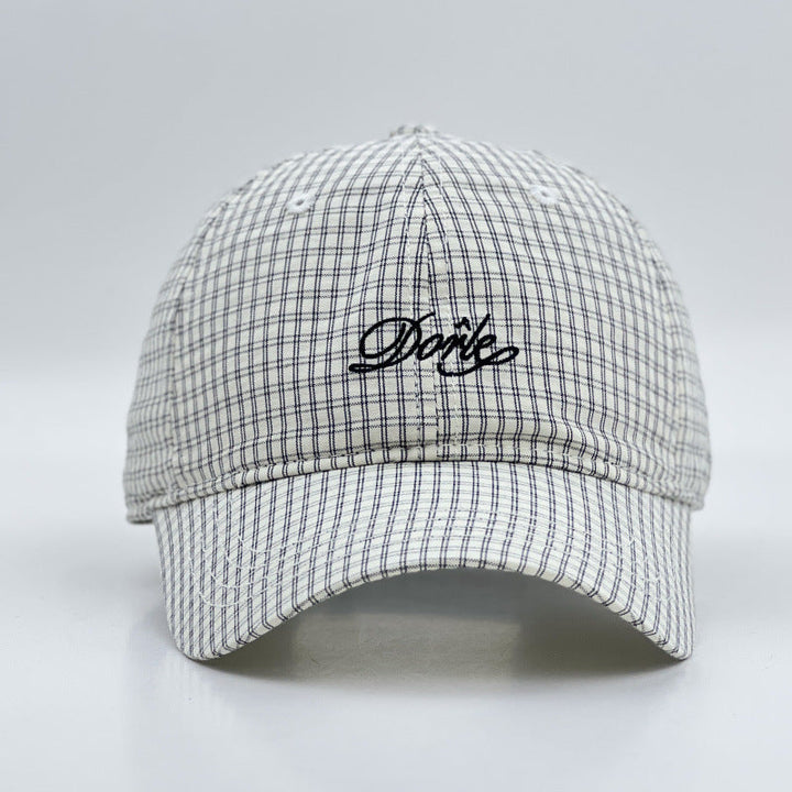 Women's Structured Plaid Baseball Cap Kalsten