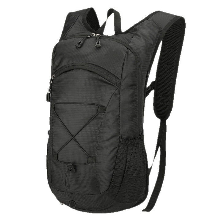 Unisex nan lightweight daypack with hydration system compatibility, breathable mesh side pockets and elastic cord attachment Kalsten