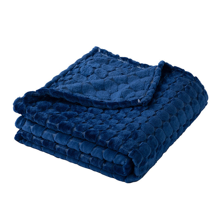 Women Luxurious Cozy Blanket with Textured Surface Kalsten