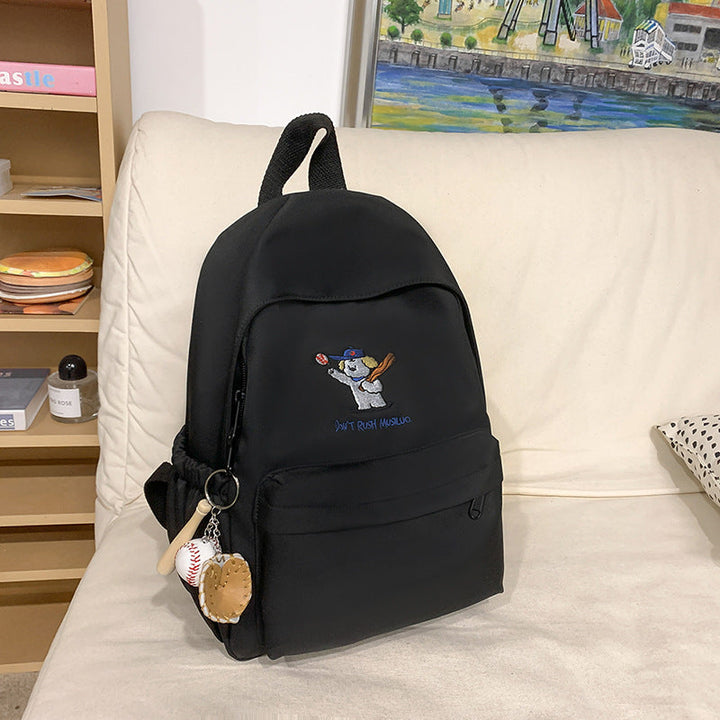 Cartoon-Themed Lightweight School Backpack