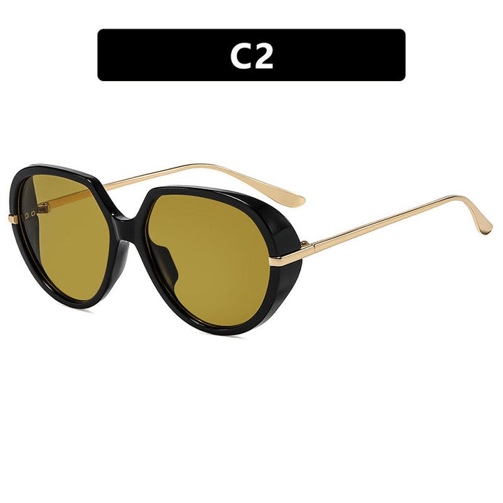 Women's Cat-Eye Sunglasses with glare-free UV protection and luxurious metal frame Kalsten