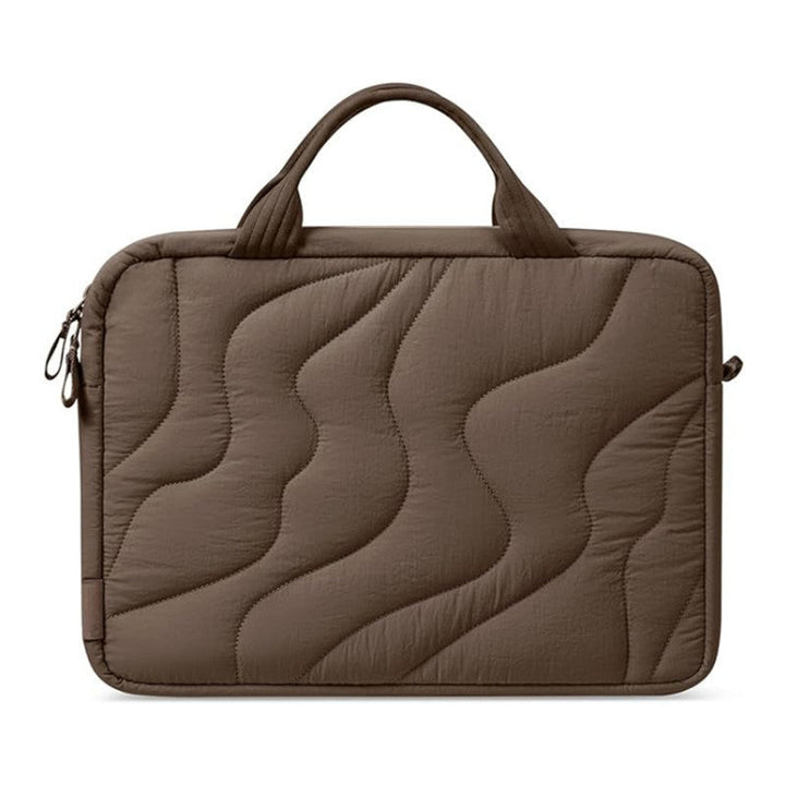 Padded Laptop Bag with Elegant Wave Profile Kalsten