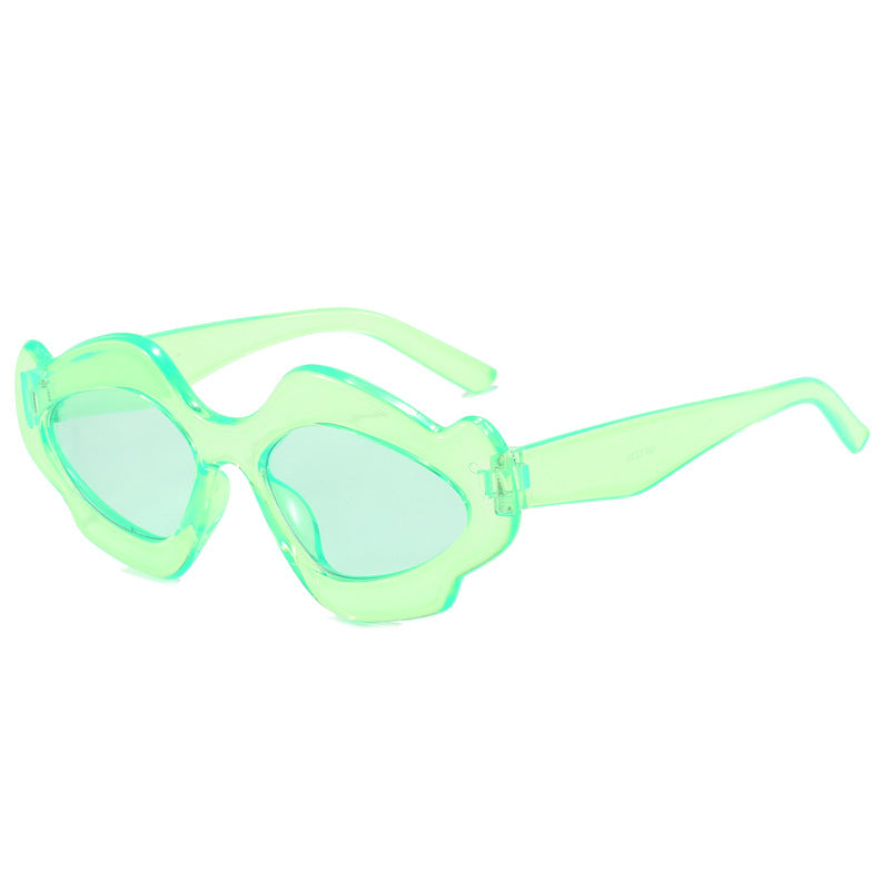 Women's Creative Oversized Sunglasses in Contemporary Design Kalsten