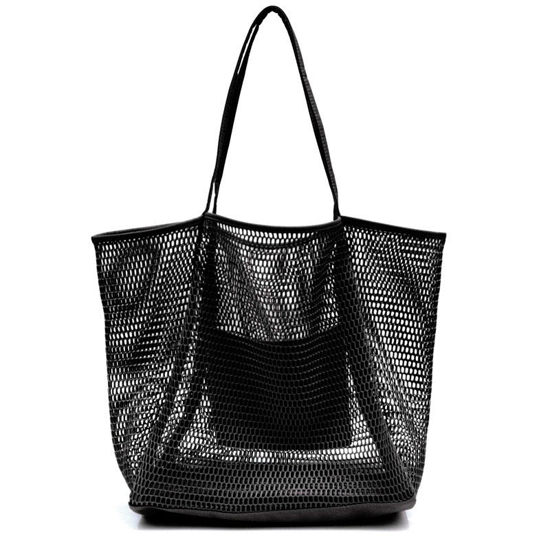 Spacious mesh beach bag Kalsten