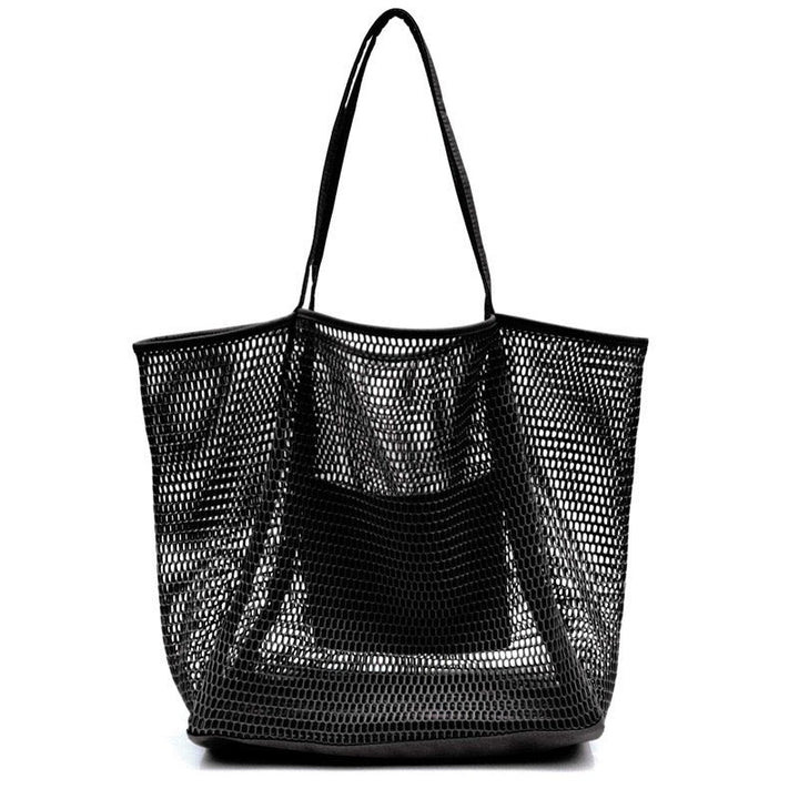 Spacious mesh beach bag Kalsten