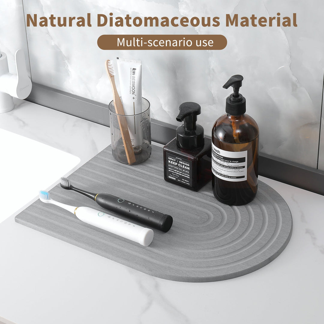 Modern Textured Kitchen Drying Pad Kalsten