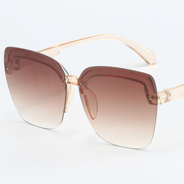 Women's fashion Shield sunglasses with modern, angular design Kalsten