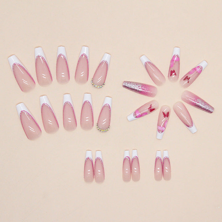 Decorative Butterfly Nail Art Extensions Kalsten