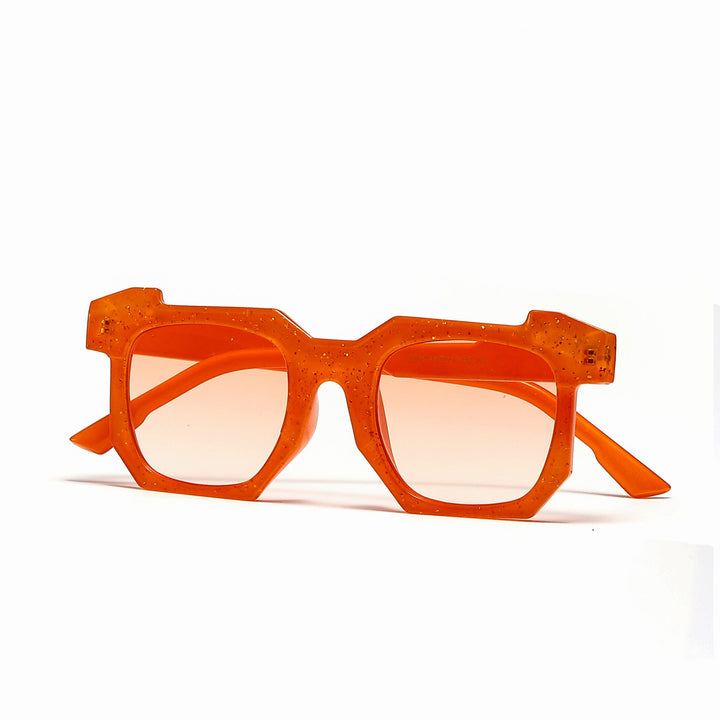 Women's fashionable transparent sunglasses with stylish gradient lenses Kalsten
