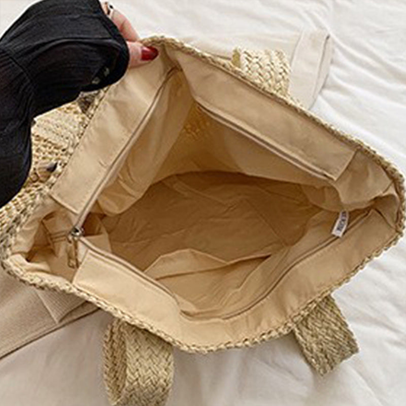 Handmade Beach Bag Made of High-Quality Natural Material Kalsten