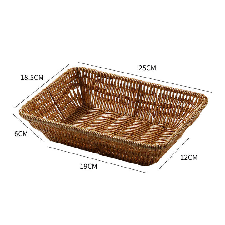 Handcrafted Woven Bread Basket Kalsten