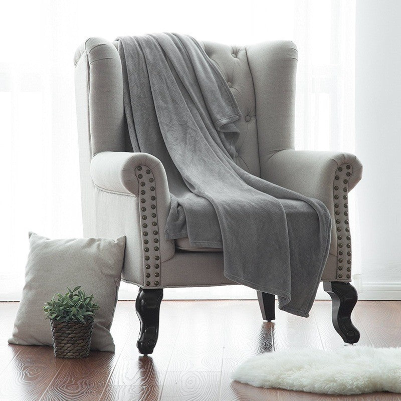 Women luxurious and cozy microfiber blanket Kalsten