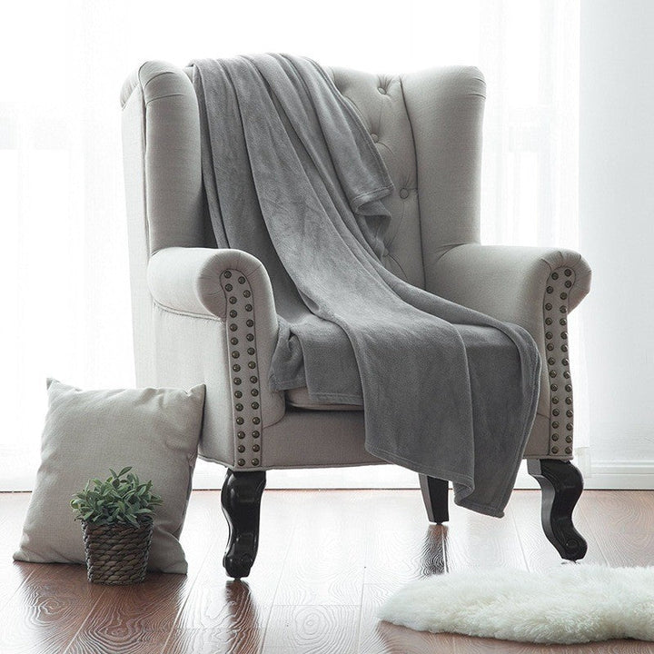 Women luxurious and cozy microfiber blanket Kalsten