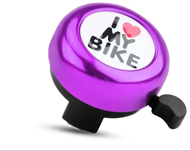 compact stainless steel handlebar bell with quick-release thumb lever Kalsten