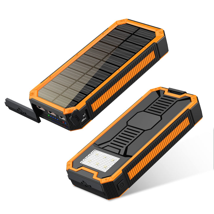 Portable solar power bank with high-load design and multiple outputs Kalsten