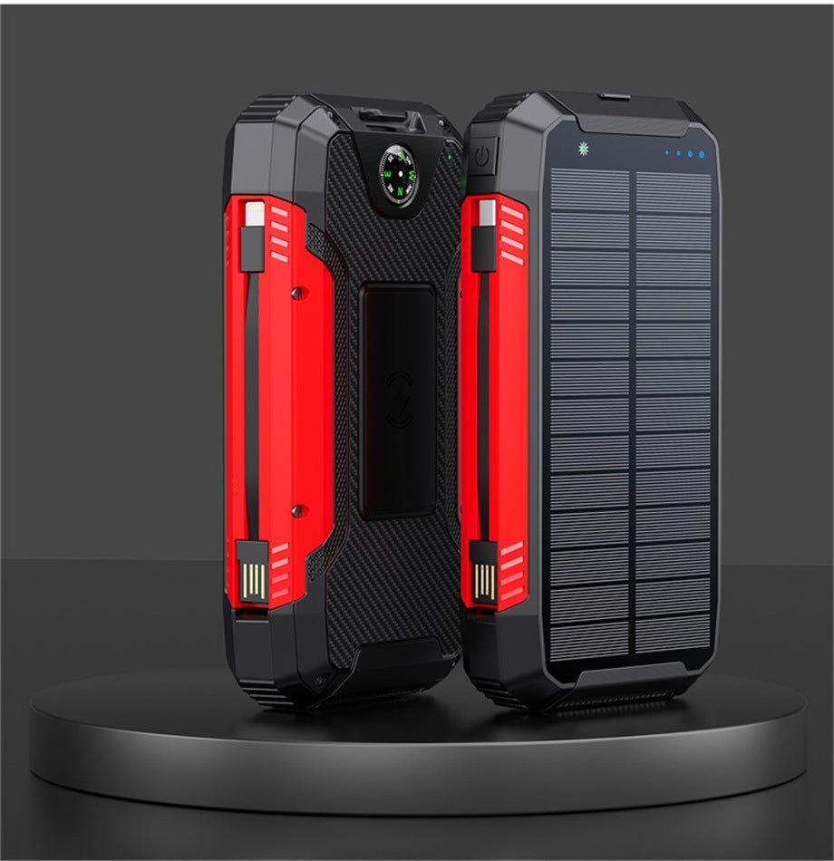 Robust Solar Power Bank with Multifunctional Charging Port Kalsten