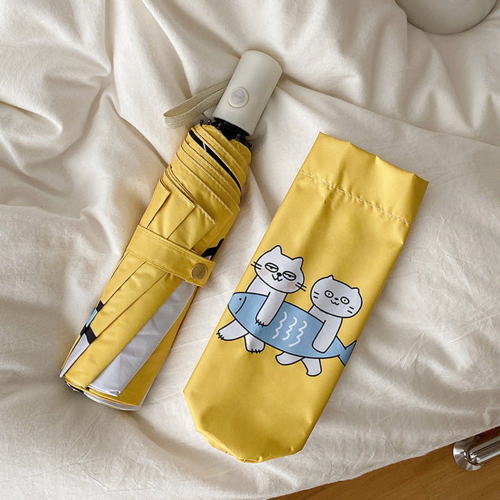 Women's Folding Umbrella with Playful Pattern Kalsten