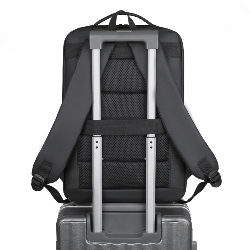 Elegant laptop backpack with thoughtful interior compartment and ergonomic design Kalsten