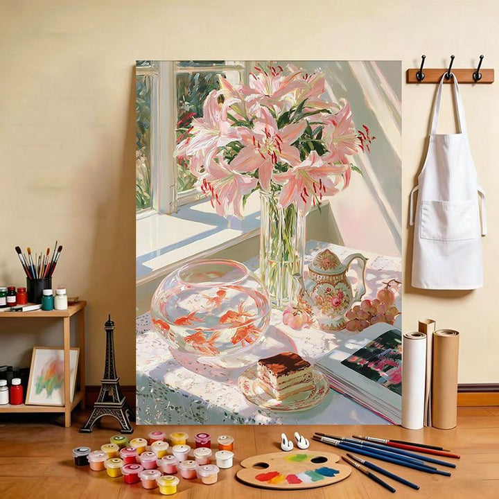 Artistic Floral Still Life Painting Kit Kalsten