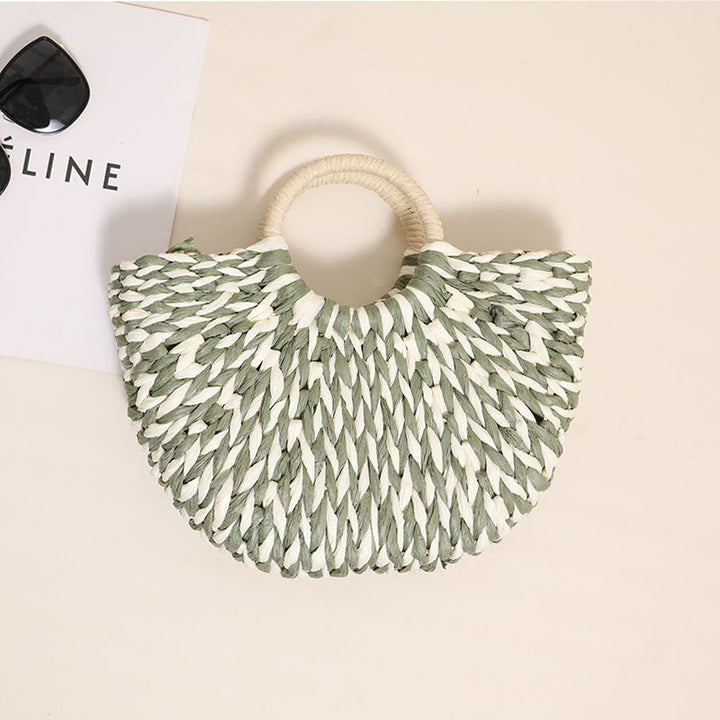 Braided basket bag with unique design Kalsten