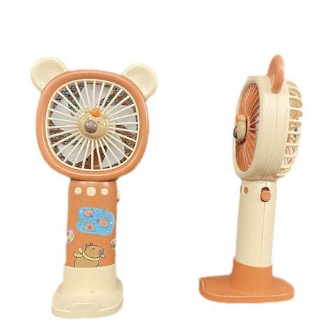 Unisex Portable Hand Fan in Cute Bear Design Kalsten