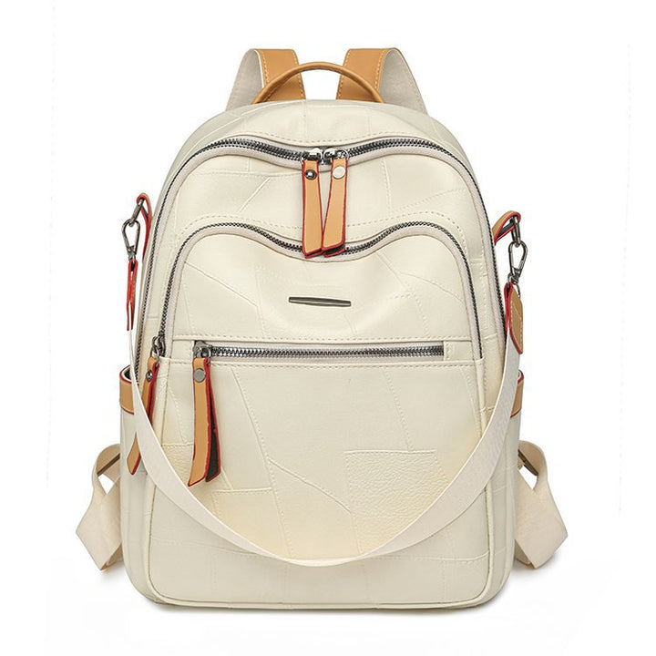 Versatile Multi-Functional Leather Backpack Kalsten