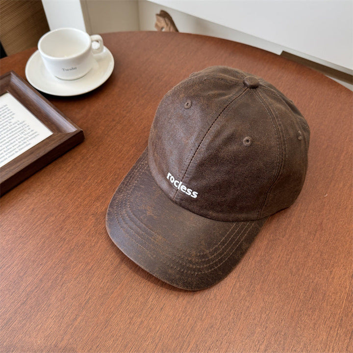 Unisex Vintage-Inspired Distressed Baseball Cap Kalsten
