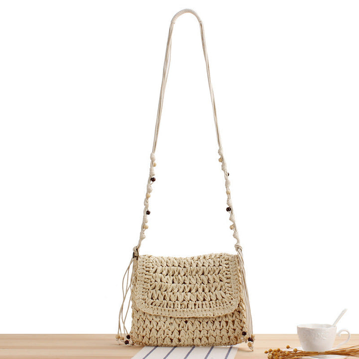 Handbag made of high-quality woven natural material Kalsten