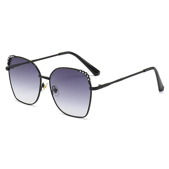 Elegant Square Sunglasses with Sparkling Accents Kalsten