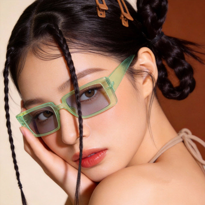 Women oversized sunglasses with fashionable frame Kalsten