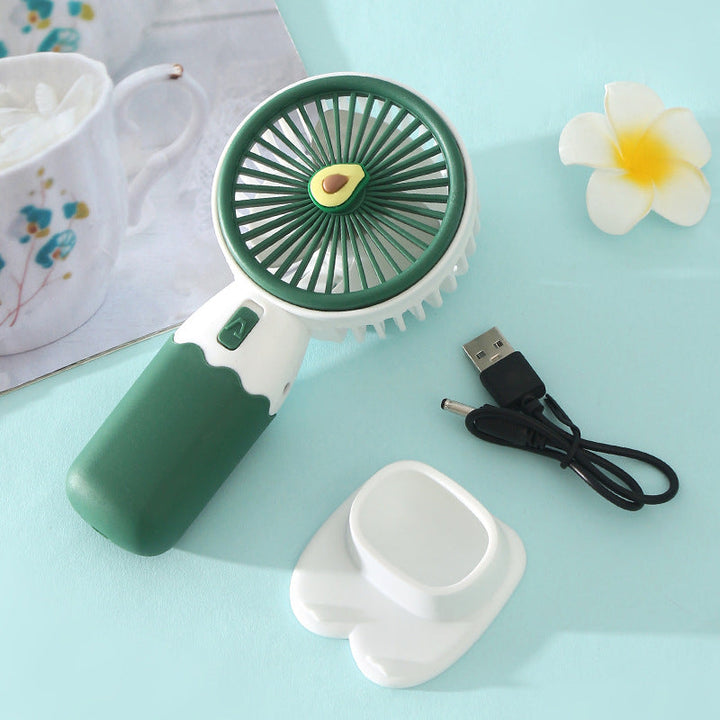 Women's portable handheld fan with flexible design Kalsten