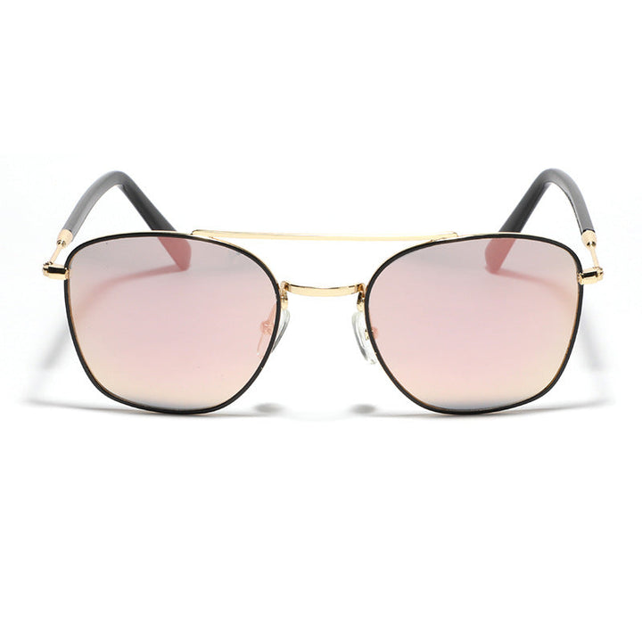 Women's fashionable square sunglasses with luxurious metal frame Kalsten
